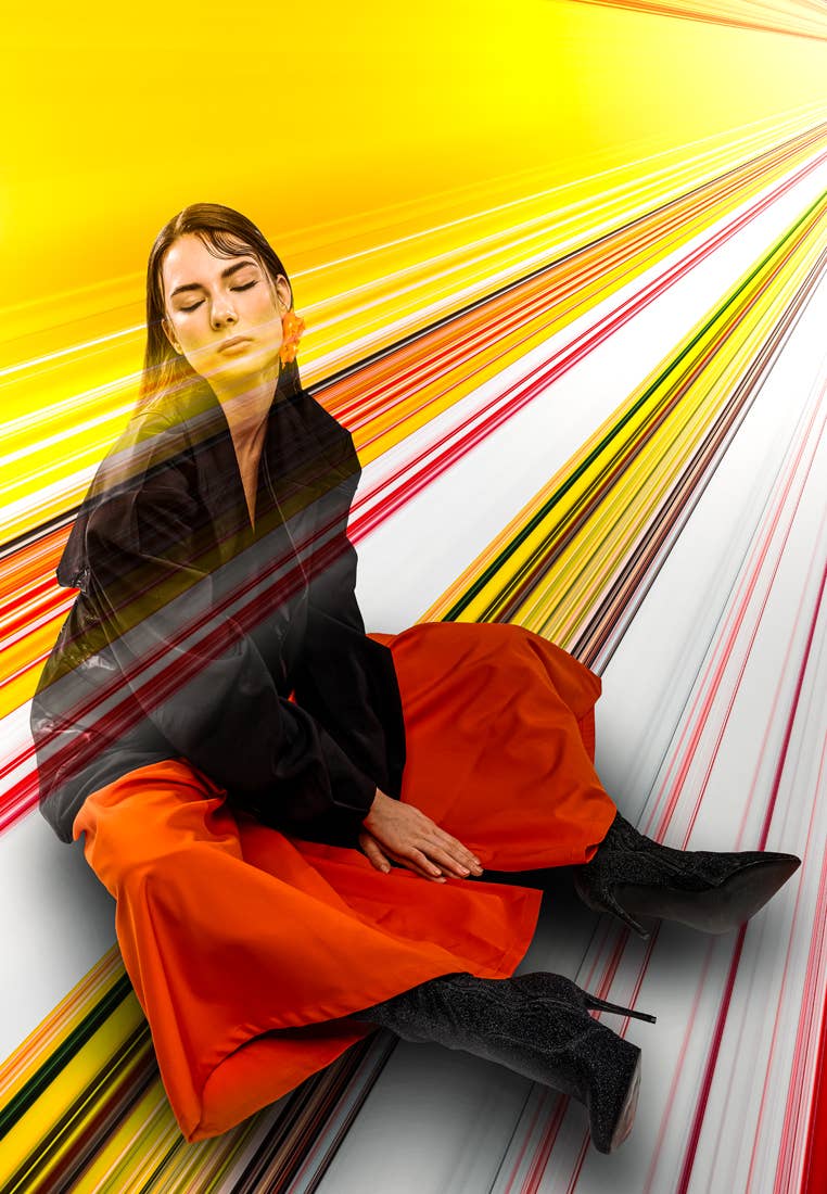 Rag Company - Wholesale Boots - Women's - Tigerlily High Heel Knitted Long Boots1