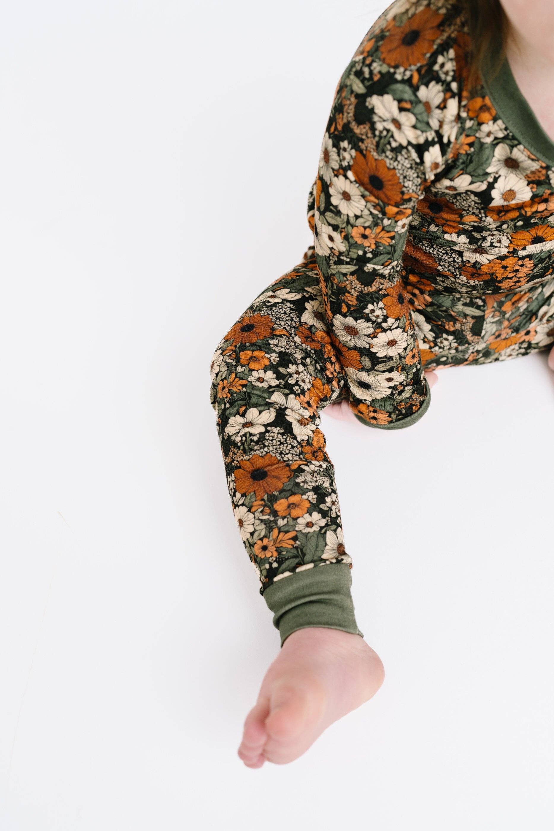 Little One Shop - Wholesale Sleepwear Set - Kids - Rustic Blooms Bamboo Set3