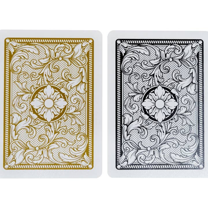 Black Gold Legacy 100% Plastic Standard Size Jumbo Index Black/Gold for wholesale on Faire1