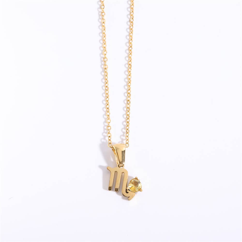 Gypsy Soul - Vendita all'ingrosso Collana con ciondolo/pendaglio - Collana Astrologica con Pietre di Nascita - Set da 12 Pezzi6