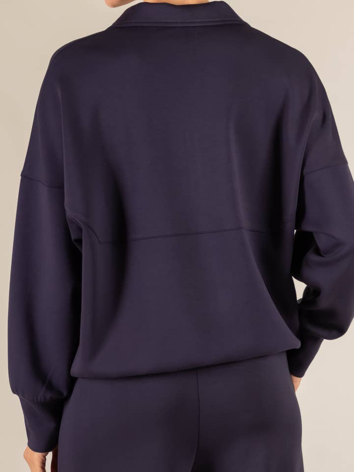 P. CILL - Venta al por mayor Sudadera - Mujer - Jersey con cremallera de modal en forma de mantequilla P. CILL40
