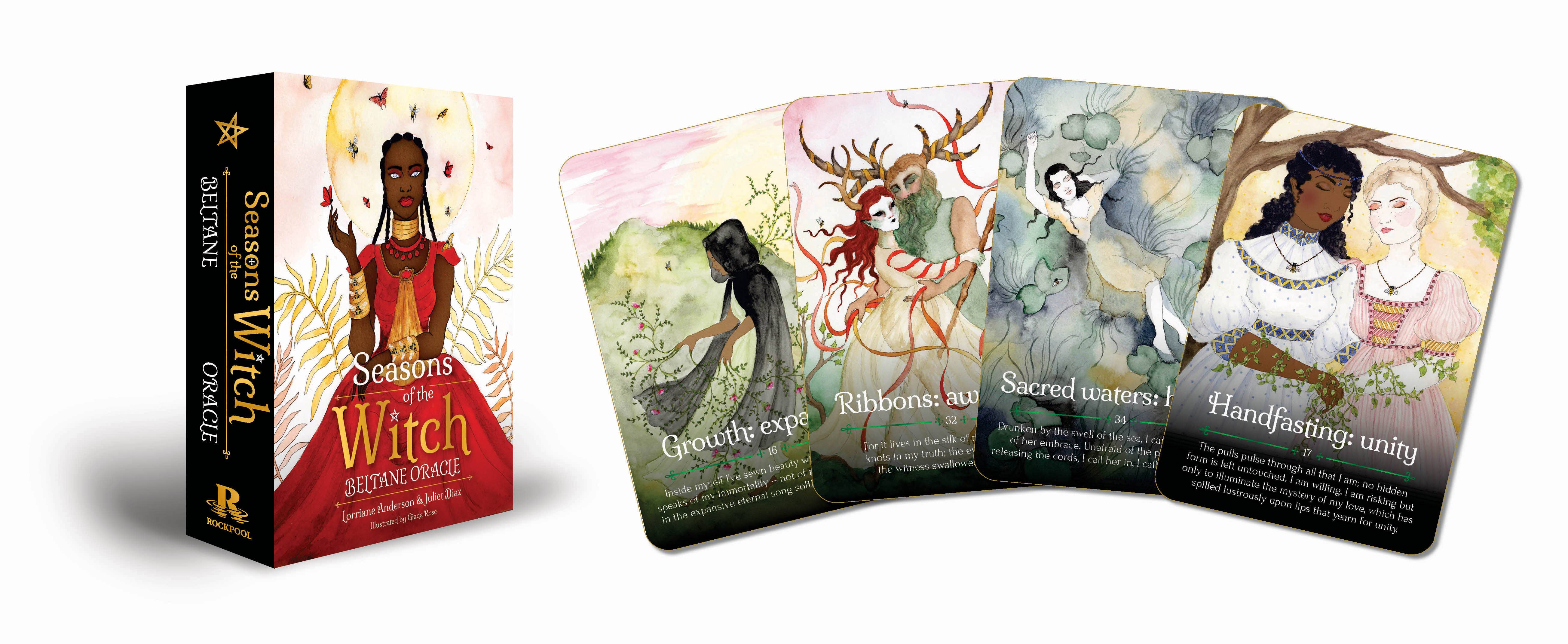 Simon & Schuster UK – wholesale Tarot cards – Seasons of the Witch: Beltane Oracle3