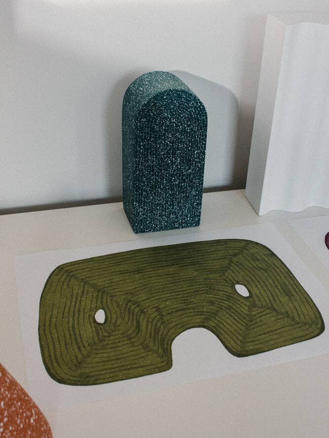 Mask green for wholesale by Nathalie Chikhi