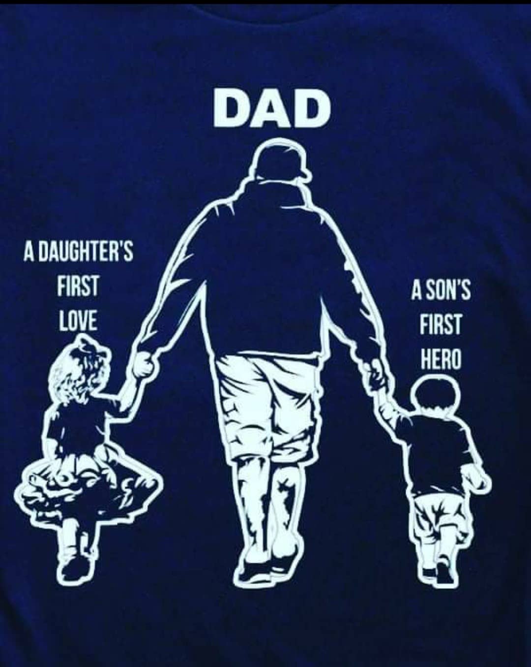 ND Printing – wholesale T-shirts med screentryck – Unisex – Pappa, dotter & Son1