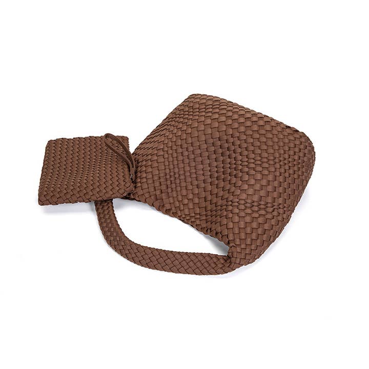 Crave by FW - Wholesale Tote Bag - Women's - Autumn Woven Neoprene Tote Bag9