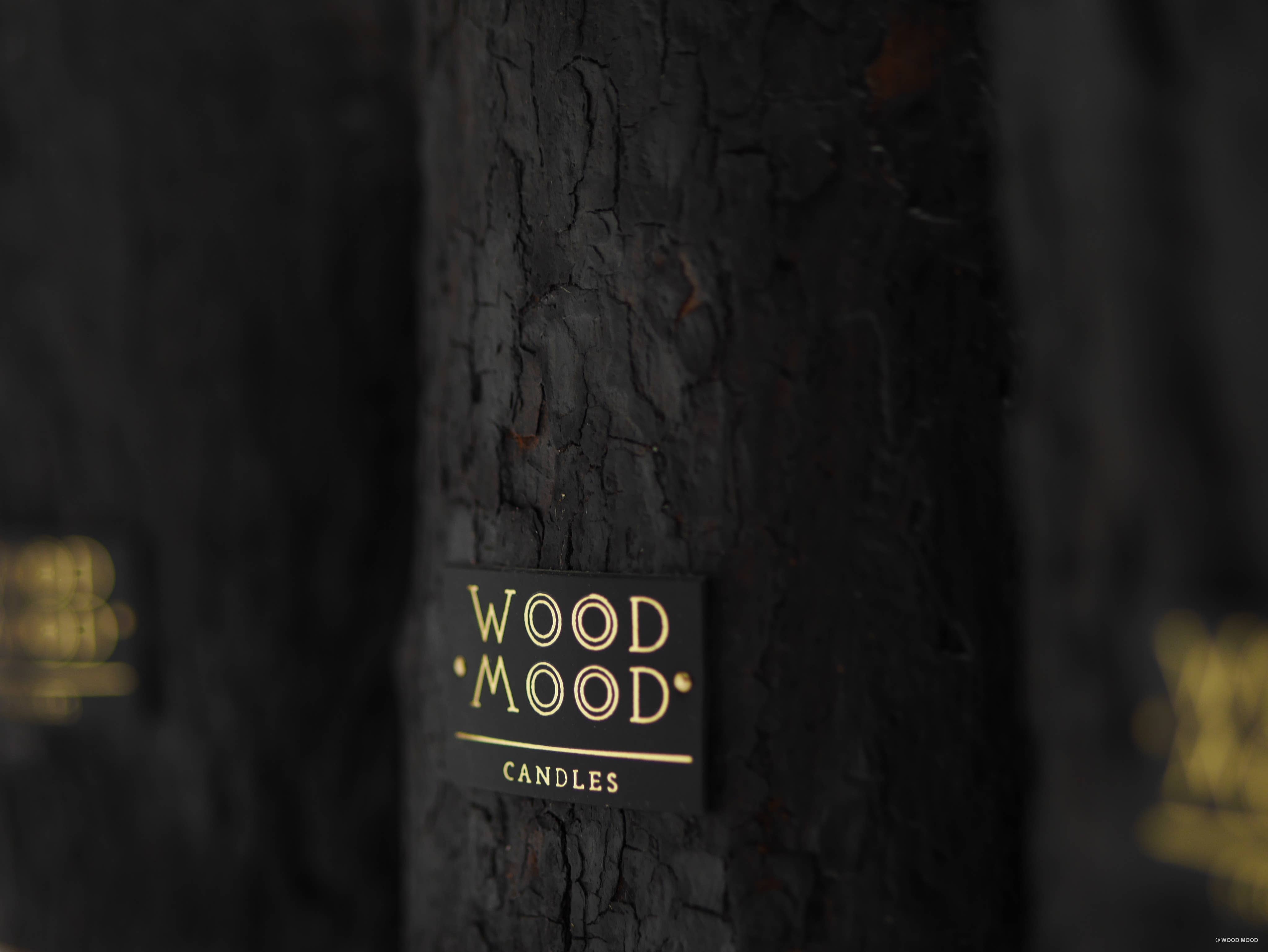 WOOD MOOD - Venta al por mayor Candelabros - Volcano Original | candelabro de madera carbonizada negro cargado8