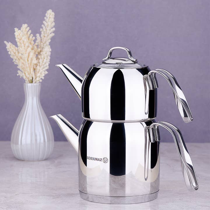 Korkmaz Steama A191 Turkse theepotset voor kookplaat voor wholesale door Hakan