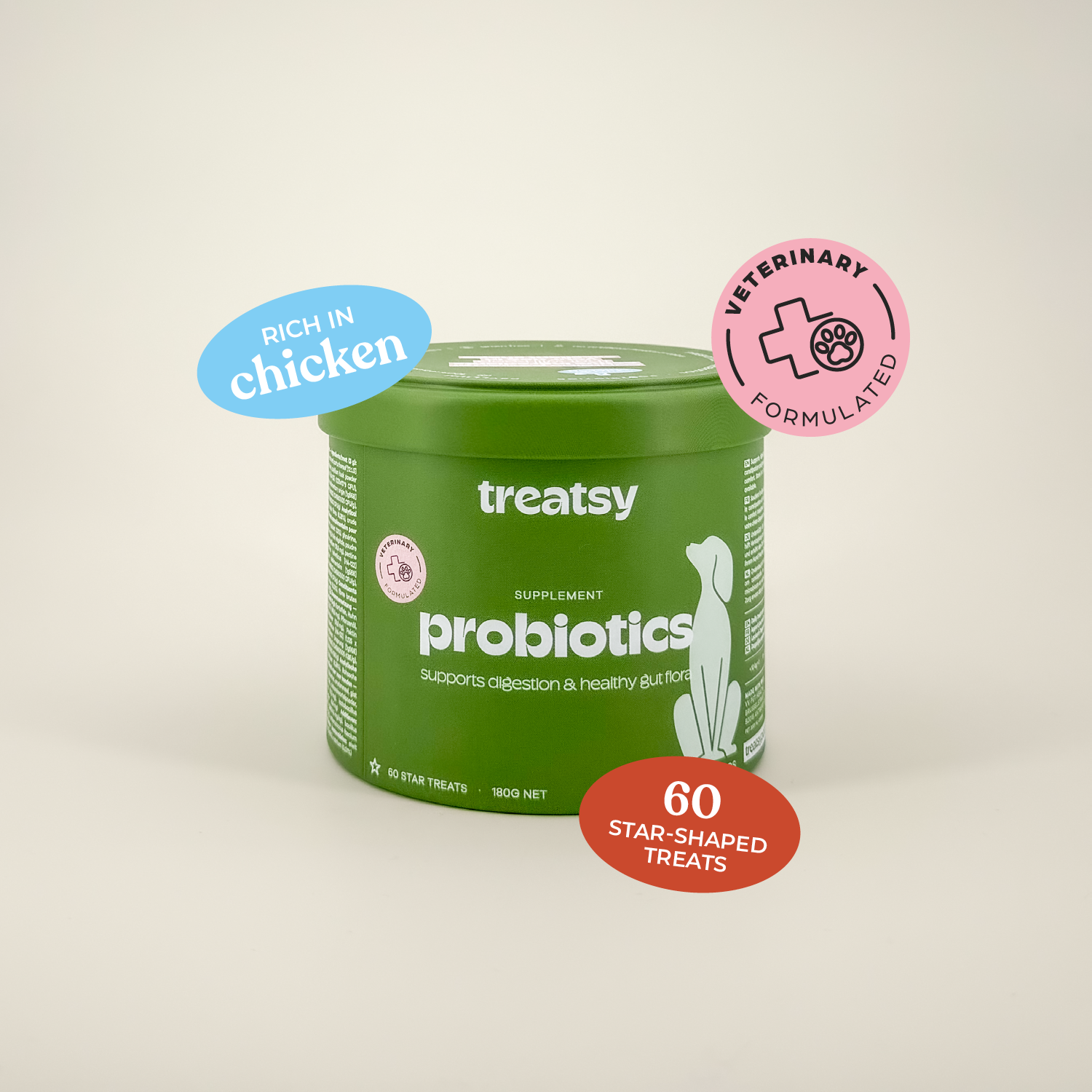 Treatsy - Wholesale Pet Supplement - Dog - Dog Probiotics Supplement | Vet recommended | Chicken3