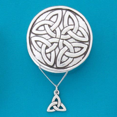Celtic Wish Box W/Trinity Necklace for wholesale by Basic Spirit