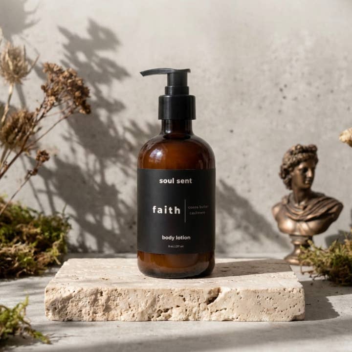 faith body lotion for wholesale by Soul Sent
