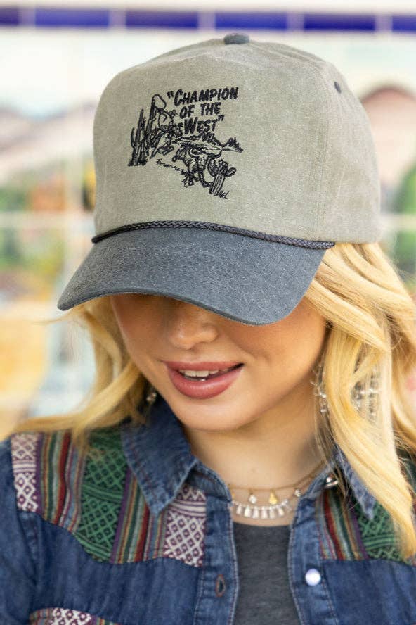 Rodeo Quincy - Wholesale Baseball Cap - Women's - Champion of the West Hat