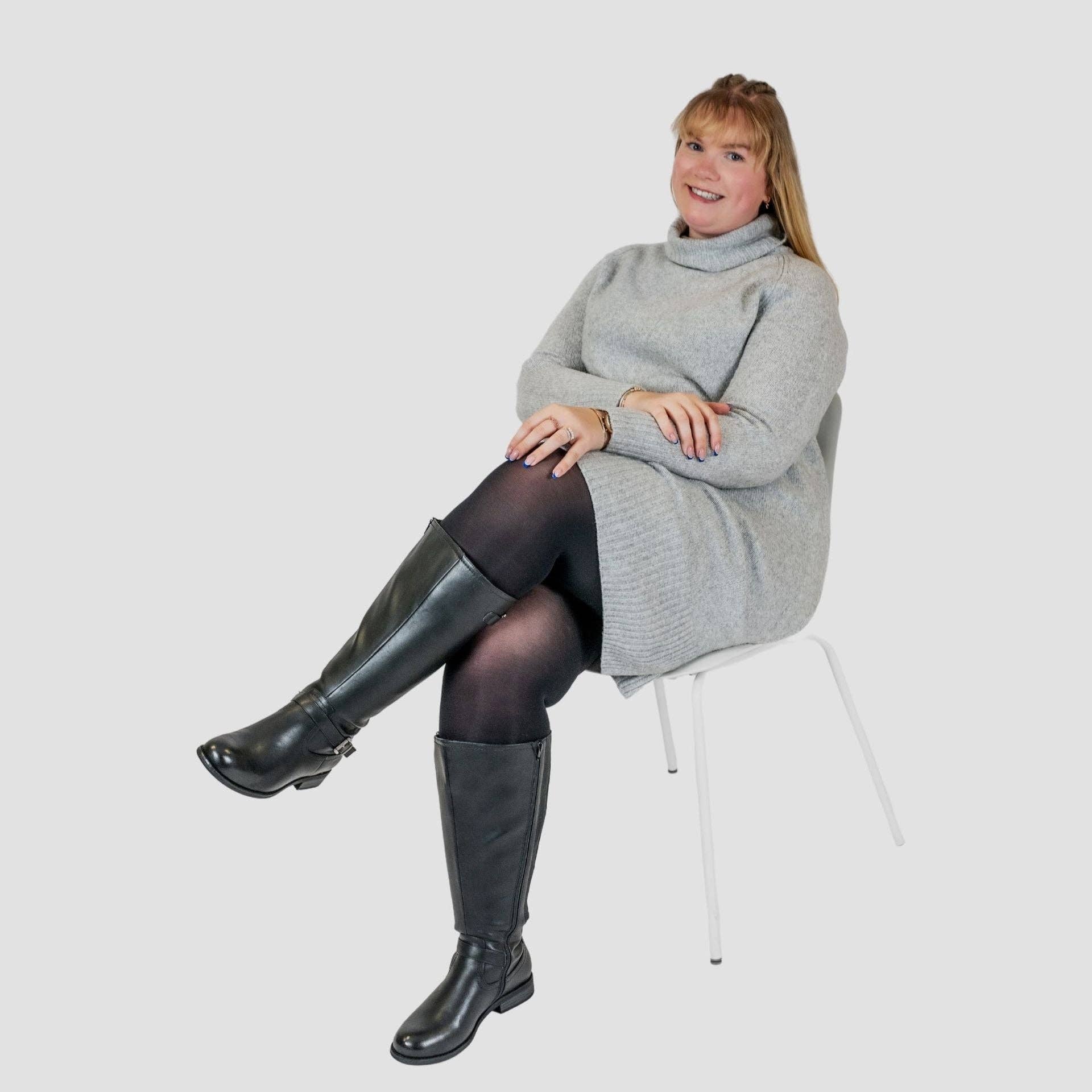 Gabylou - Vente Bottes – femme - Bottes 4XL pour mollets larges - Modele Kate2