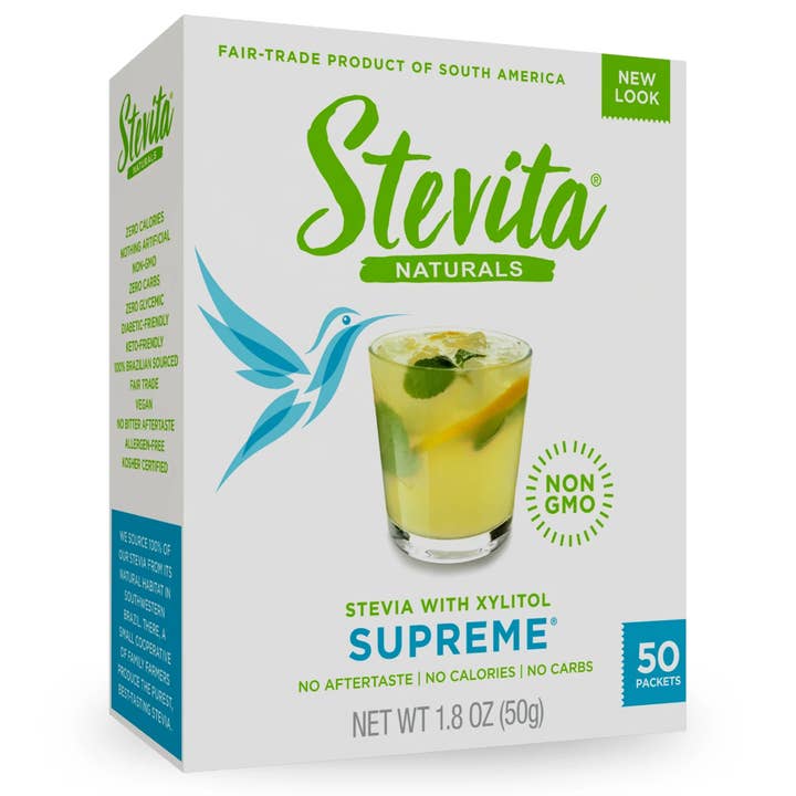 Supreme Stevia Xylitol Blend, Box for wholesale by Stevita Naturals