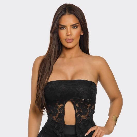 Sexigt spetsset med korta minishorts och korta toppar för wholesale av SEXY STAR DESIGN INC