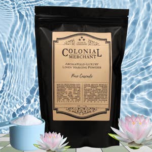 2 lb. Pure Cascade Linen Wash Laundry Powder - Fresh & Clean for wholesale by Colonial Merchant