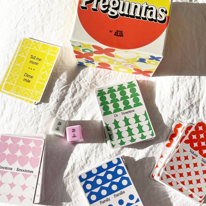 Hija De Tu Madre – Jogo de cartas por atacado – Jogo de Cartão de Conversa Bilingue Preguntas8