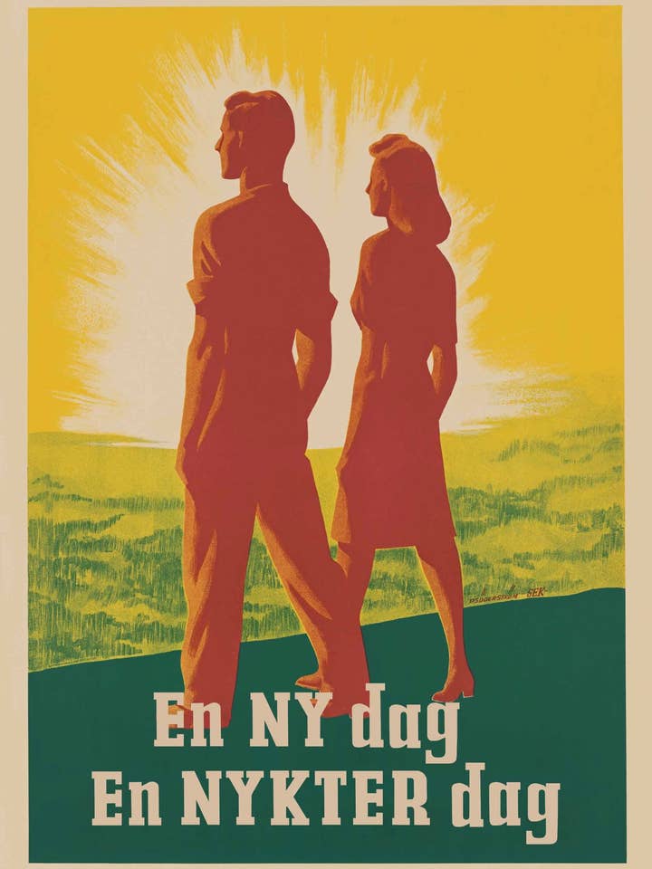 En ny dag! , 50x70 plakat for engroshandel hos Come to Finland