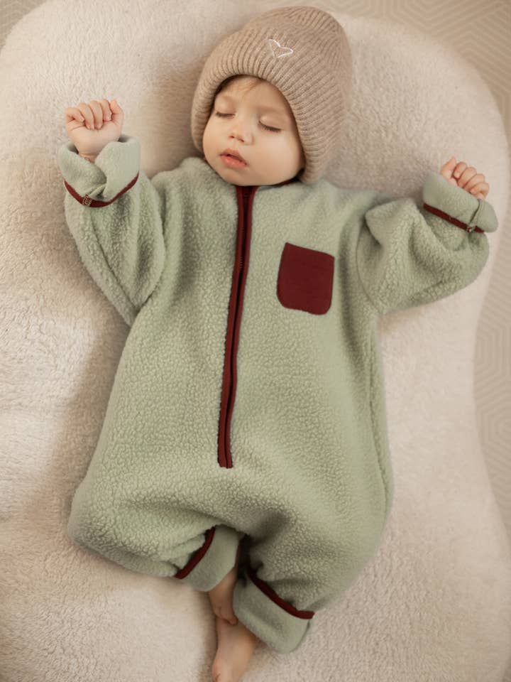 Annie & Charles – wholesale Jumpsuit – Baby – Annie & Charles® fleece suit8