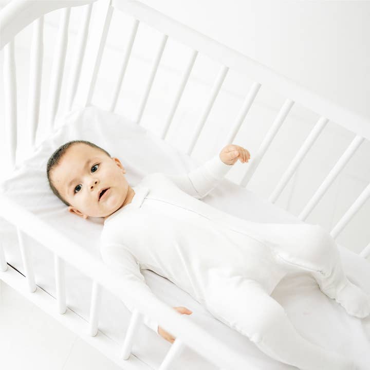 Luna & Arlo Basics Fottröja med Dragkedja - Elfenben för wholesale av Magnolia Baby
