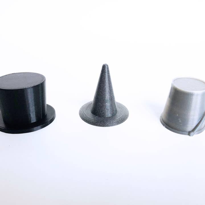 Hat Pack One - Top Hat, Pail, Witch Hat for Jace Crab and Friends for wholesale by Jace and Judy