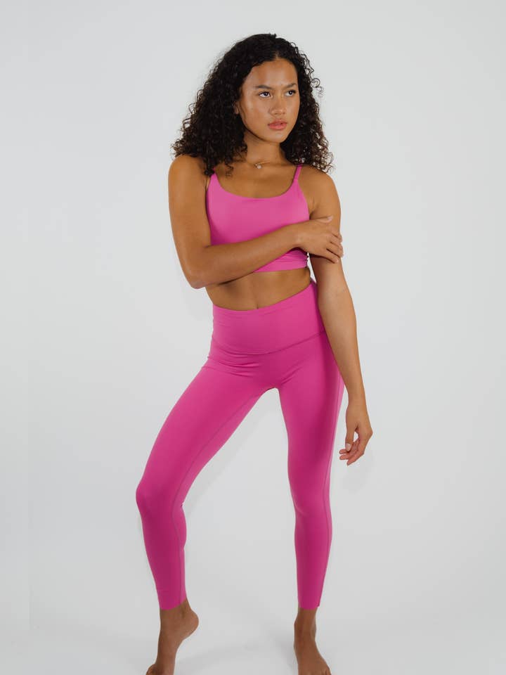 Tula Leggings - Hibiscus for wholesale by Kosha Fit