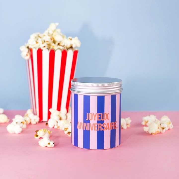 Vegane Kerze - Sojawachs - Alles Gute zum Geburtstag für den Großhandel von MARGO