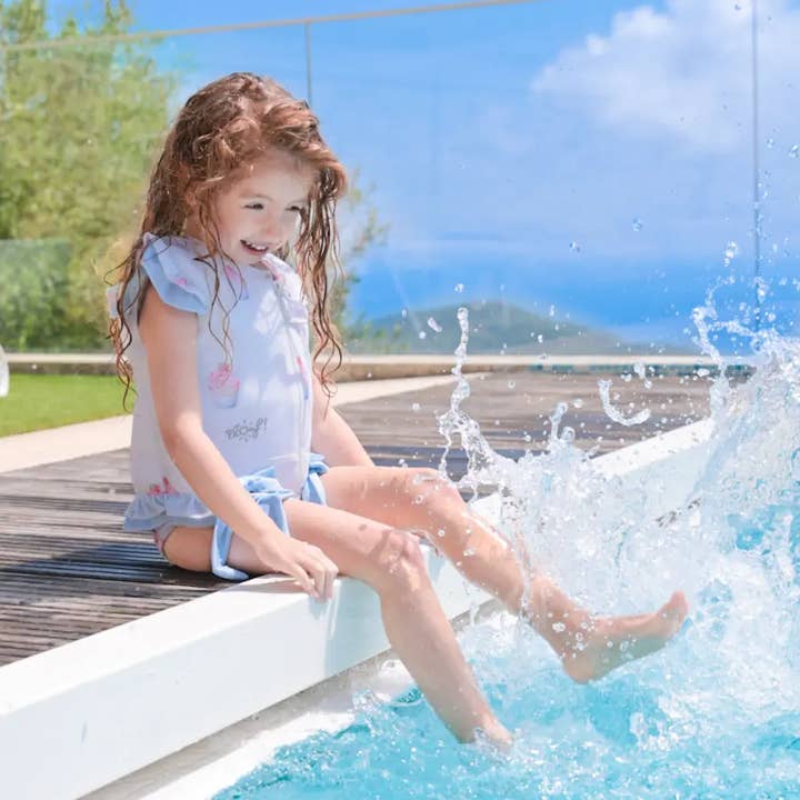 Plouf Safety Concept - Vendita all'ingrosso Costume intero - Bambini - Costume da bagno galleggiante per bambina Charlotte: Sicurezza & Risveglio2