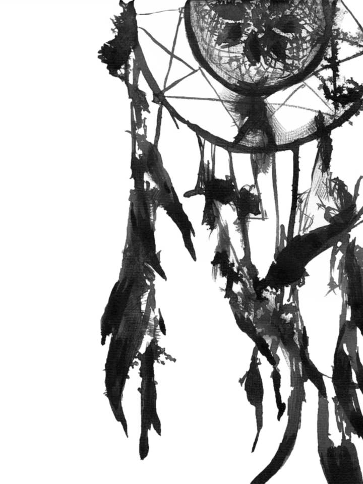 Dreamcatcher Print for wholesale by Kellie Cooke Art