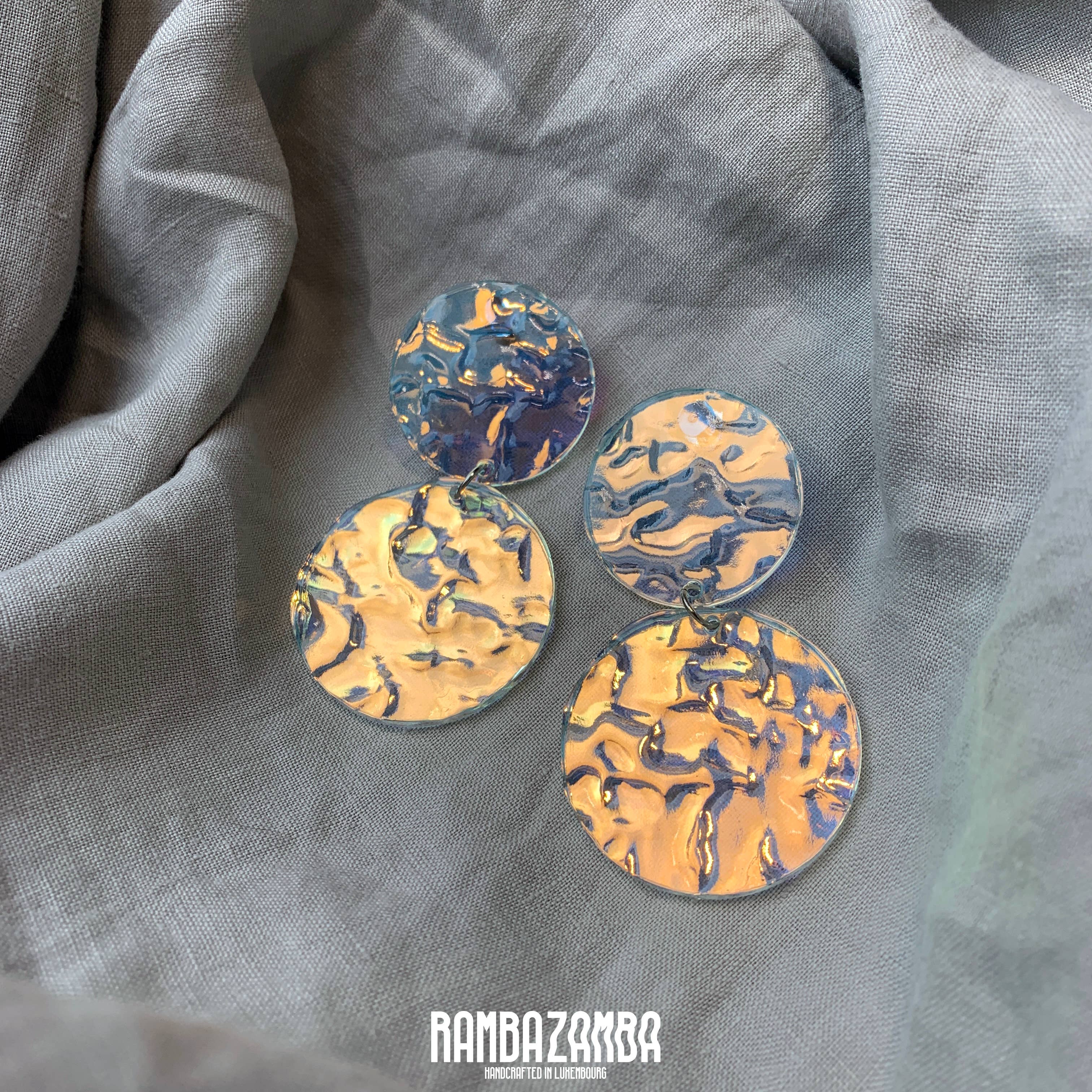 RAMBAZAMBA – wholesale Hängande örhängen – SUN dubbel1