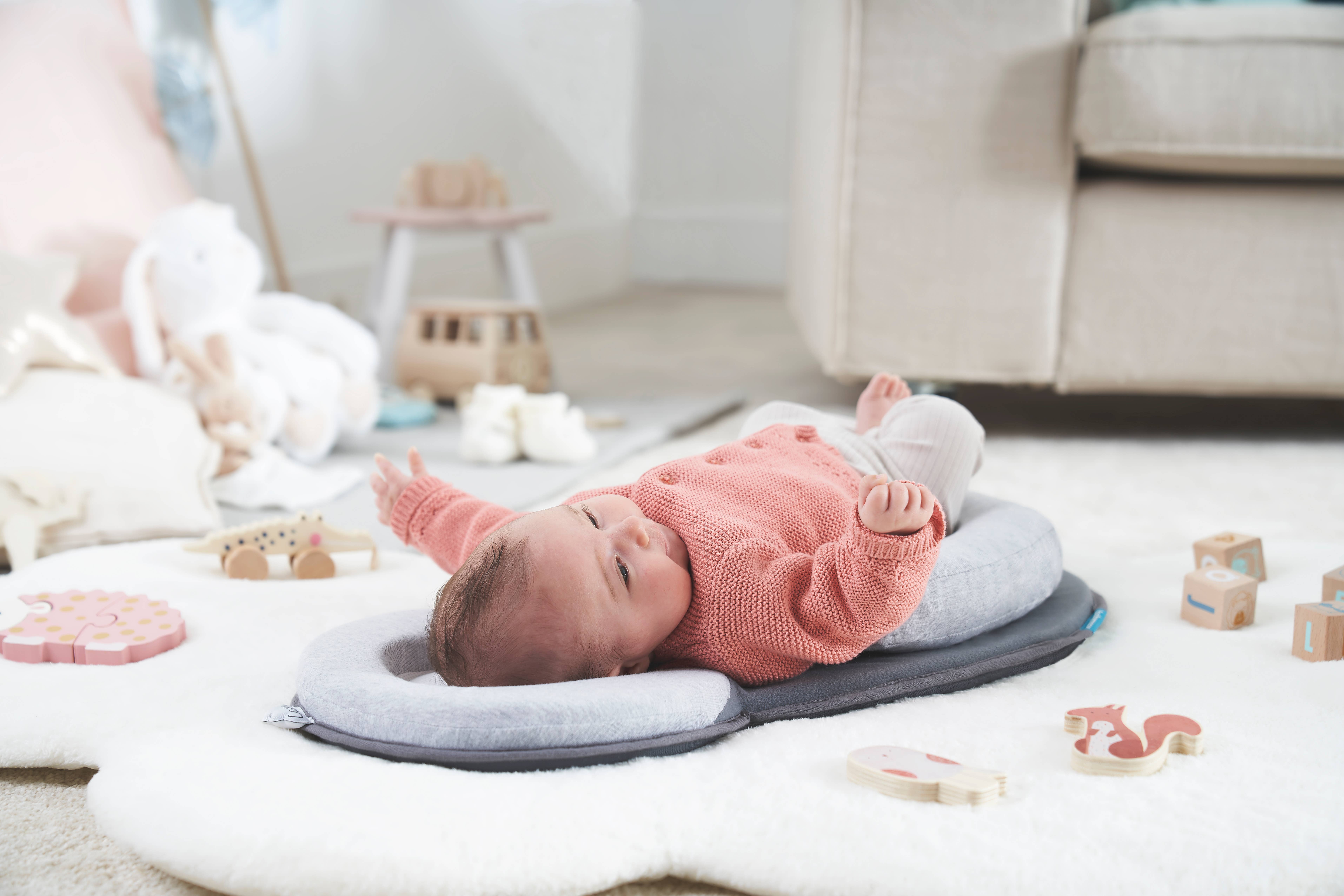 Babymoov - Wholesale Lounger - Baby - Socosy Organic Baby Lounger Smokey8