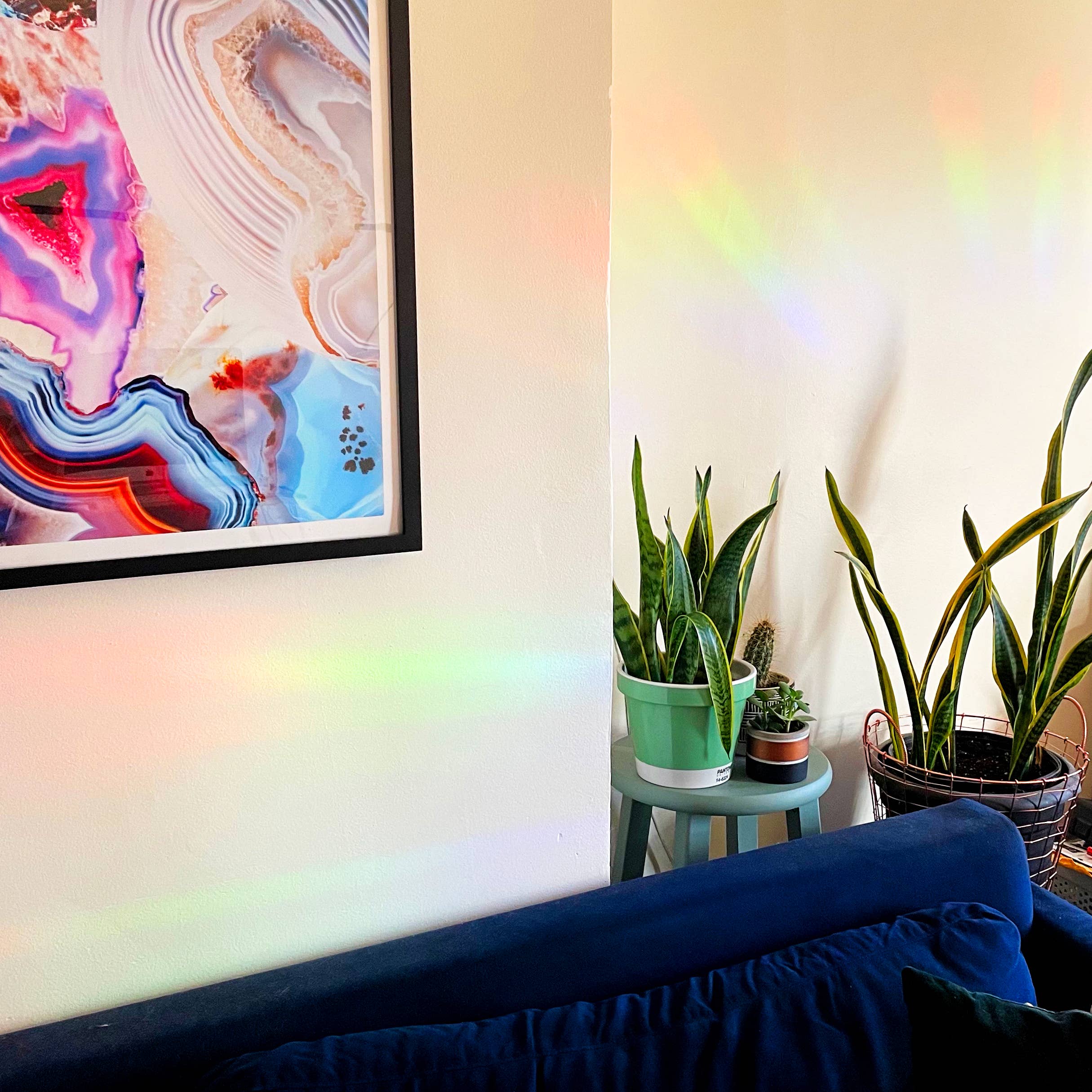 Boss Dotty Paper Co. - Wholesale Sticker - Moon Phases Rainbow Suncatcher Sticker4