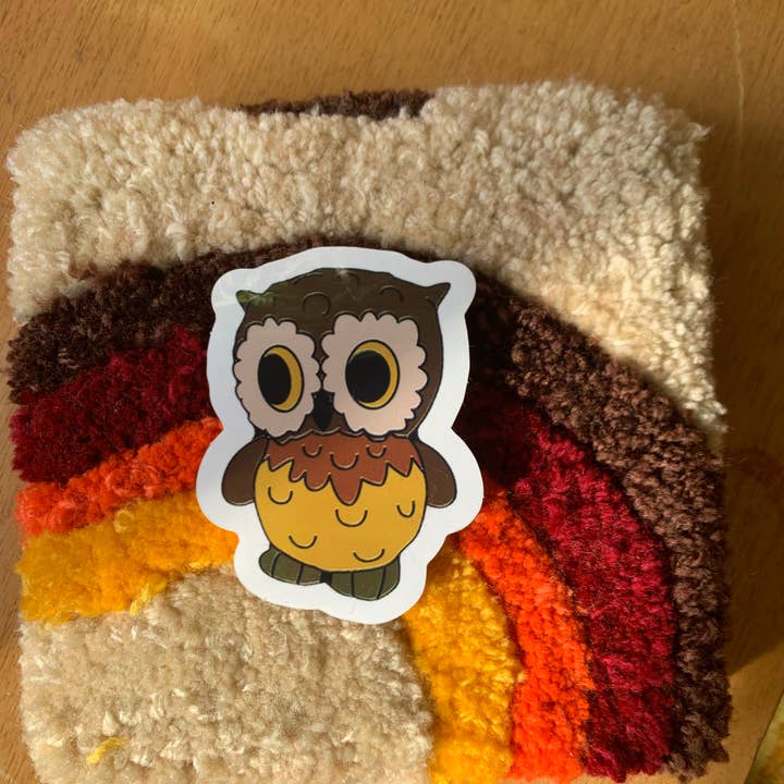 The Gibson Owl Sticker for wholesale by Shop Sugrue