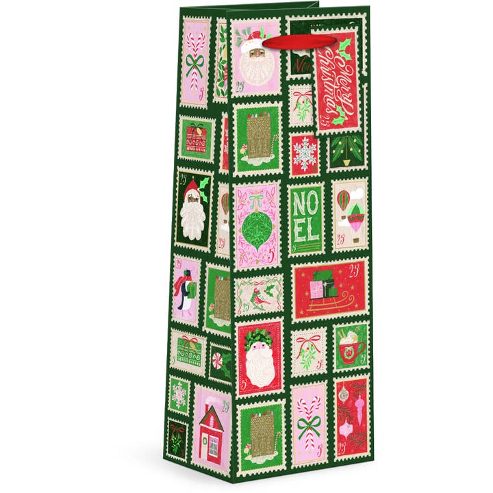Letters to Santa Wine Bag for wholesale by Punch Studio
