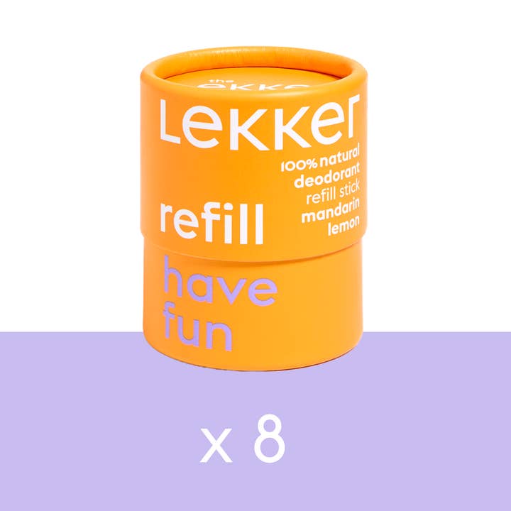 Deodorant refill - have fun (x8) for wholesale by The Lekker Company