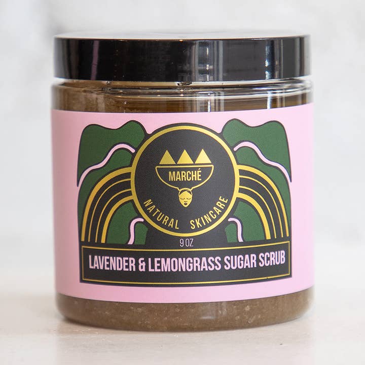 Lavender & Lemongrass Sugar Scrub for wholesale by Rue Dix Brooklyn