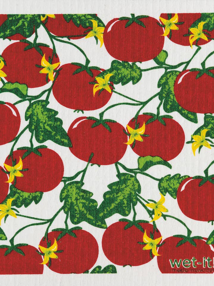 Tomato Vine Swedish Cloth for wholesale by Wet-it!