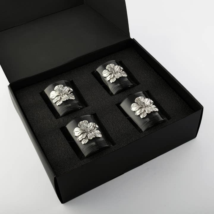 Arthur Court - Vendita all'ingrosso Bicchieri da cocktail/superalcolici - Set di 4 bicchieri da bar Magnolia3