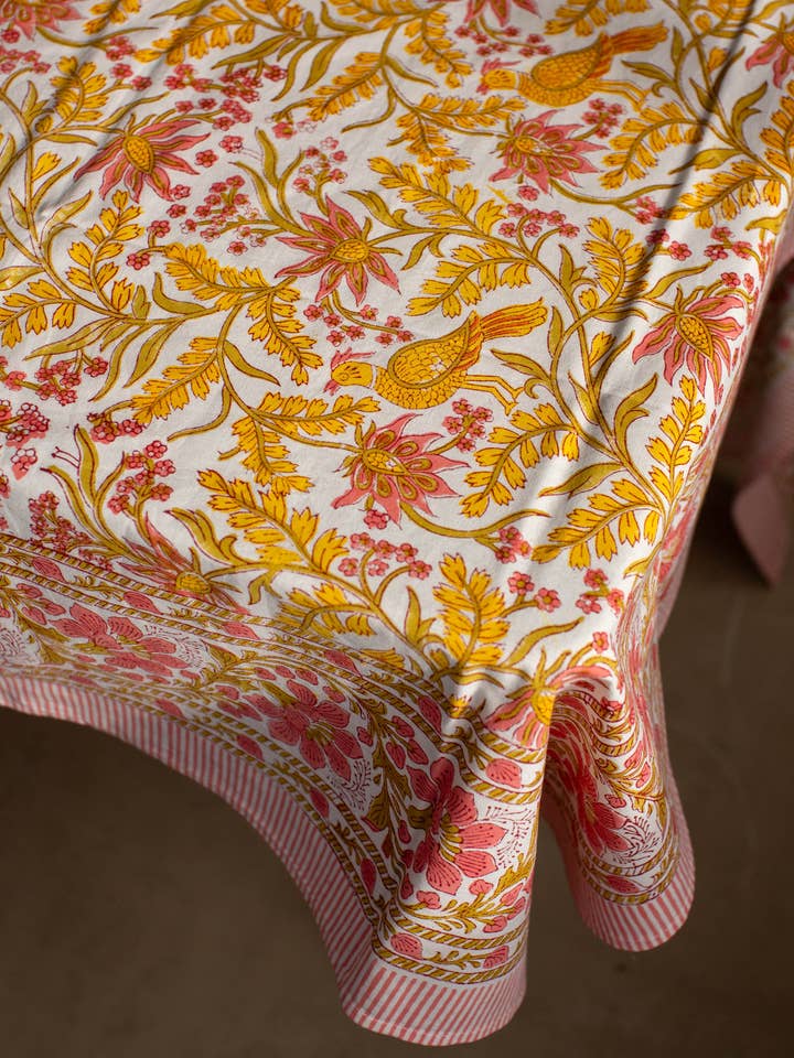 Luckington Tablecloth for wholesale by The India Shop