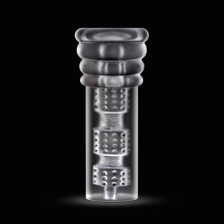 Blush - Wholesale Sex Toy - Rize - Luz - Glow in the Dark Self-Lubricating Stroker Clear