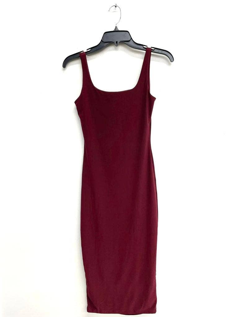 Uptown Apparel - Wholesale Dress - Women's - D11036 Tank Double Layer Midi Dress2