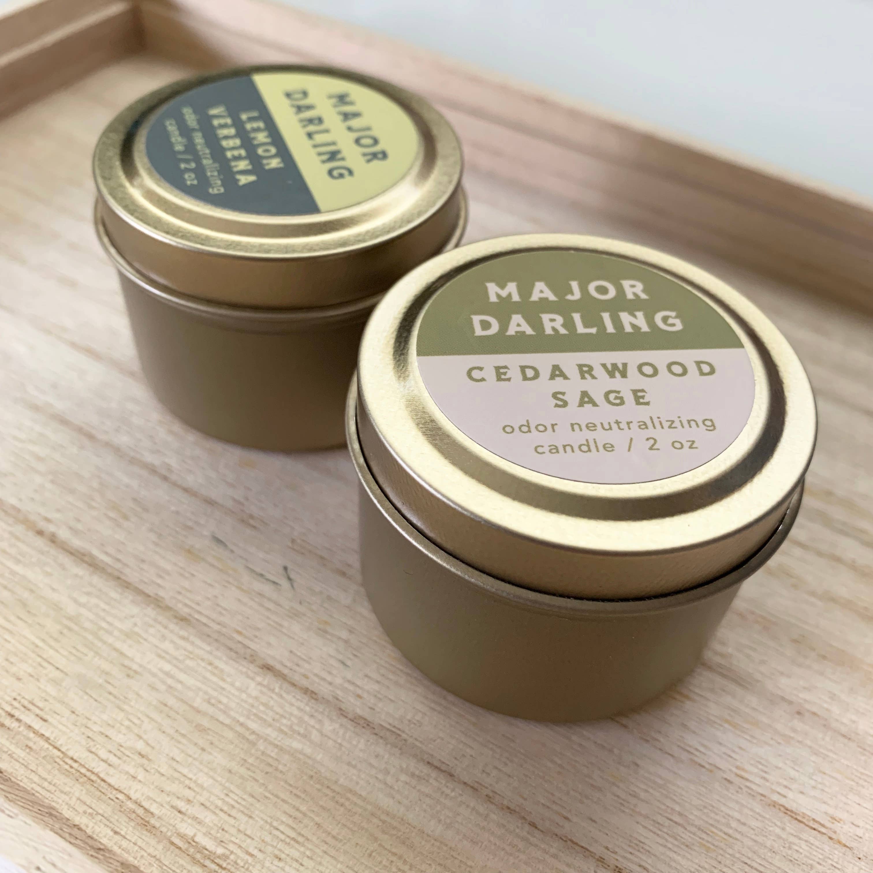 Major Darling - Wholesale Jar/Filled Candle - Odor Neutralizing Candle2