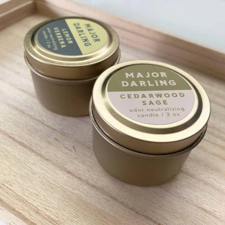 Major Darling - Wholesale Jar/Filled Candle - Odor Neutralizing Candle2