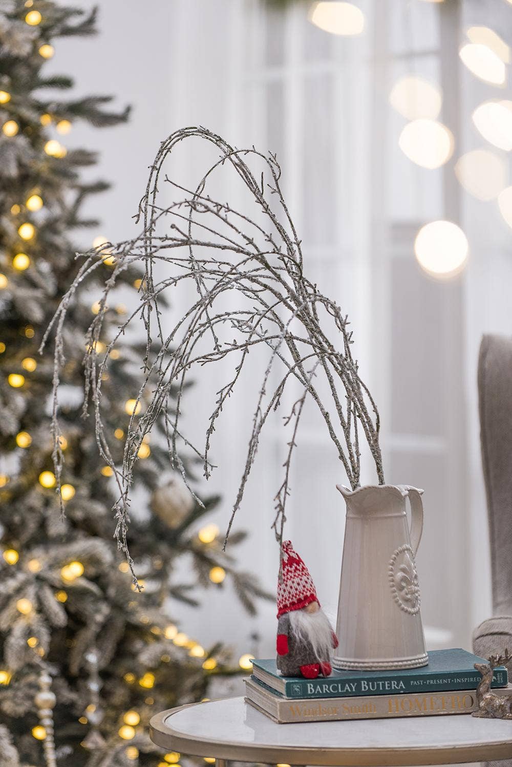 A&B Home Group Inc. - Wholesale Christmas Decoration - 52" Glittered Garland - Silver3