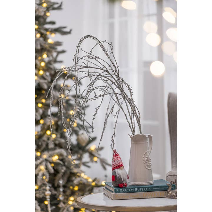 A&B Home Group Inc. - Wholesale Christmas Decoration - 52" Glittered Garland - Silver3