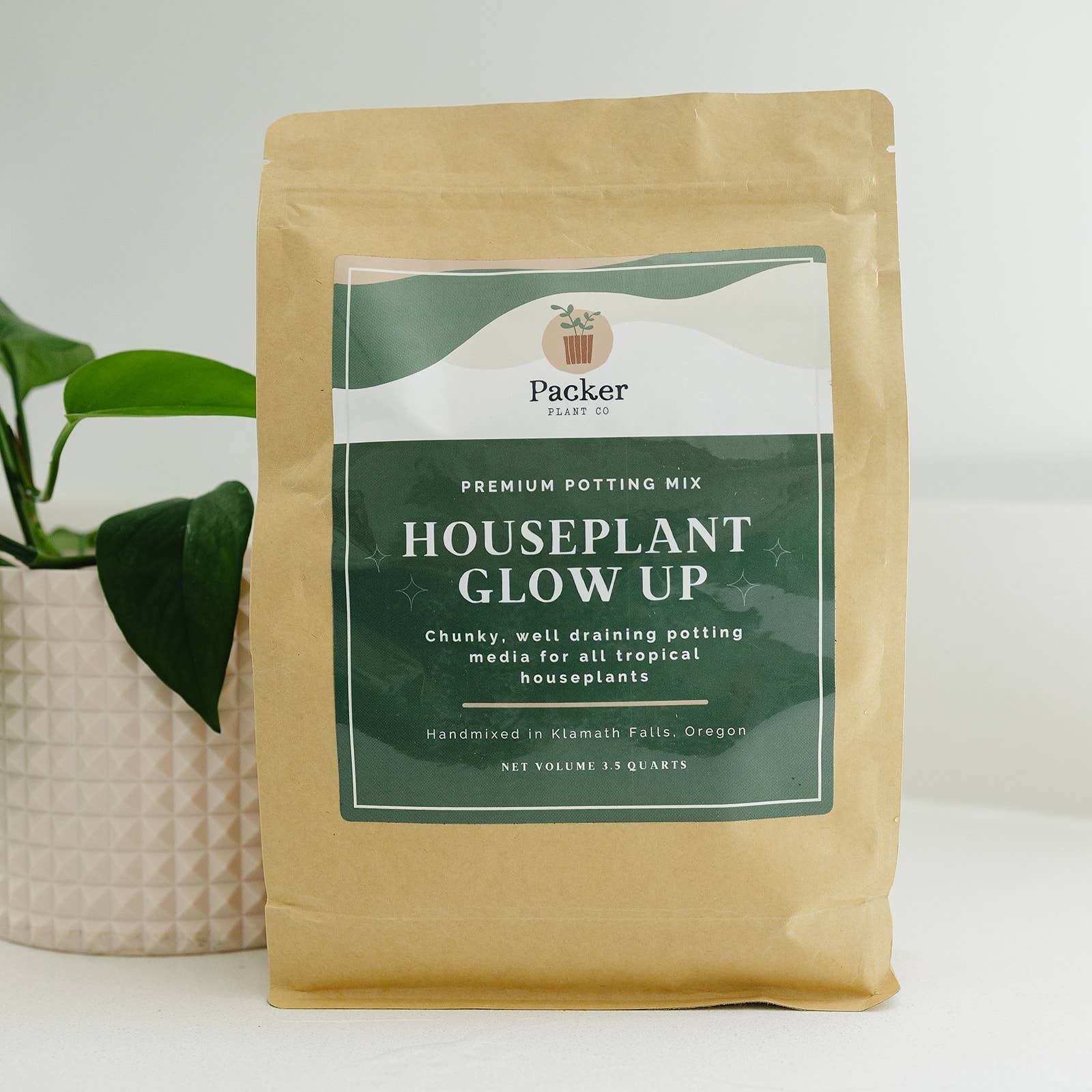 Packer Plant Co - Wholesale Planting/Potting Soil - Premium Houseplant Potting Media | Soil - 3.5 Qt3
