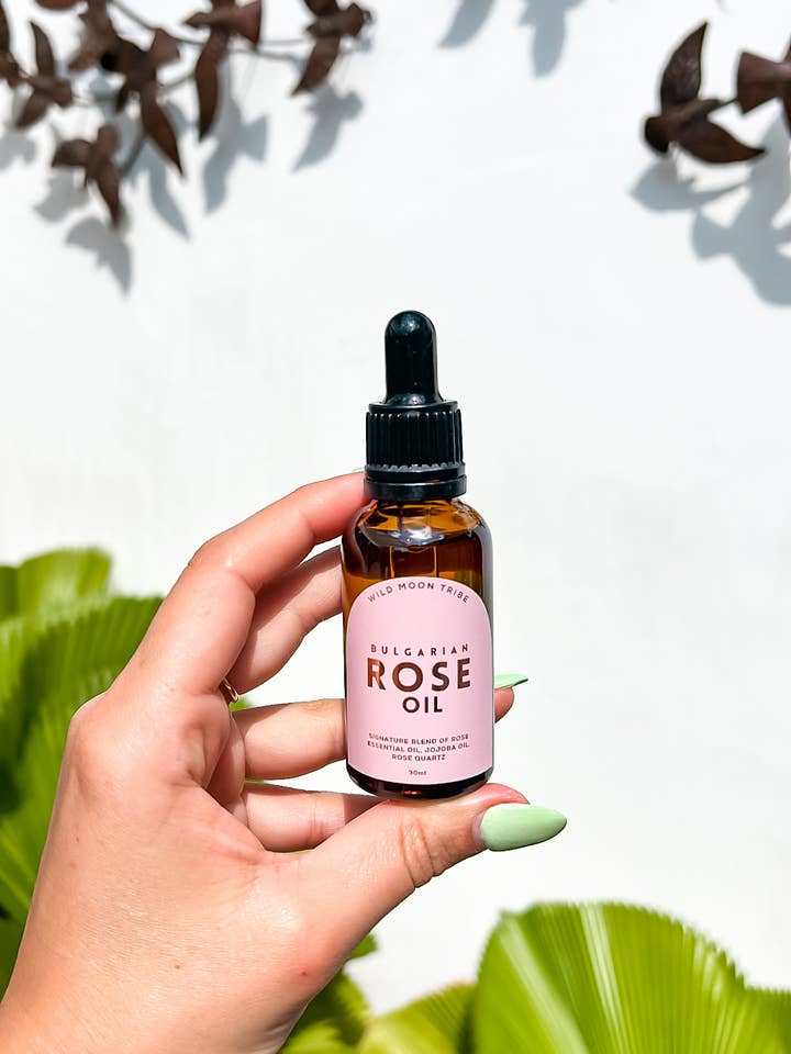 Bulgarian Rose Oil for wholesale by Wild Moon Tribe