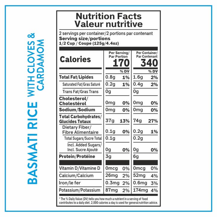 Regal Kitchen Foods - Wholesale Rice - Regganic Basmati Rice with Cloves&Cardamom- 8.8oz1