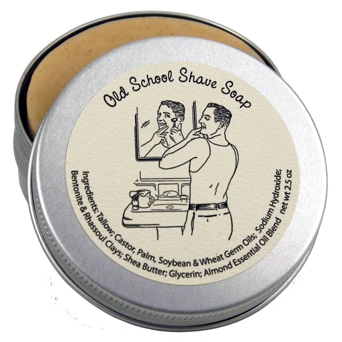 Seattle Sundries - Wholesale Shave Soap - Men's - Old School Shave Soap2