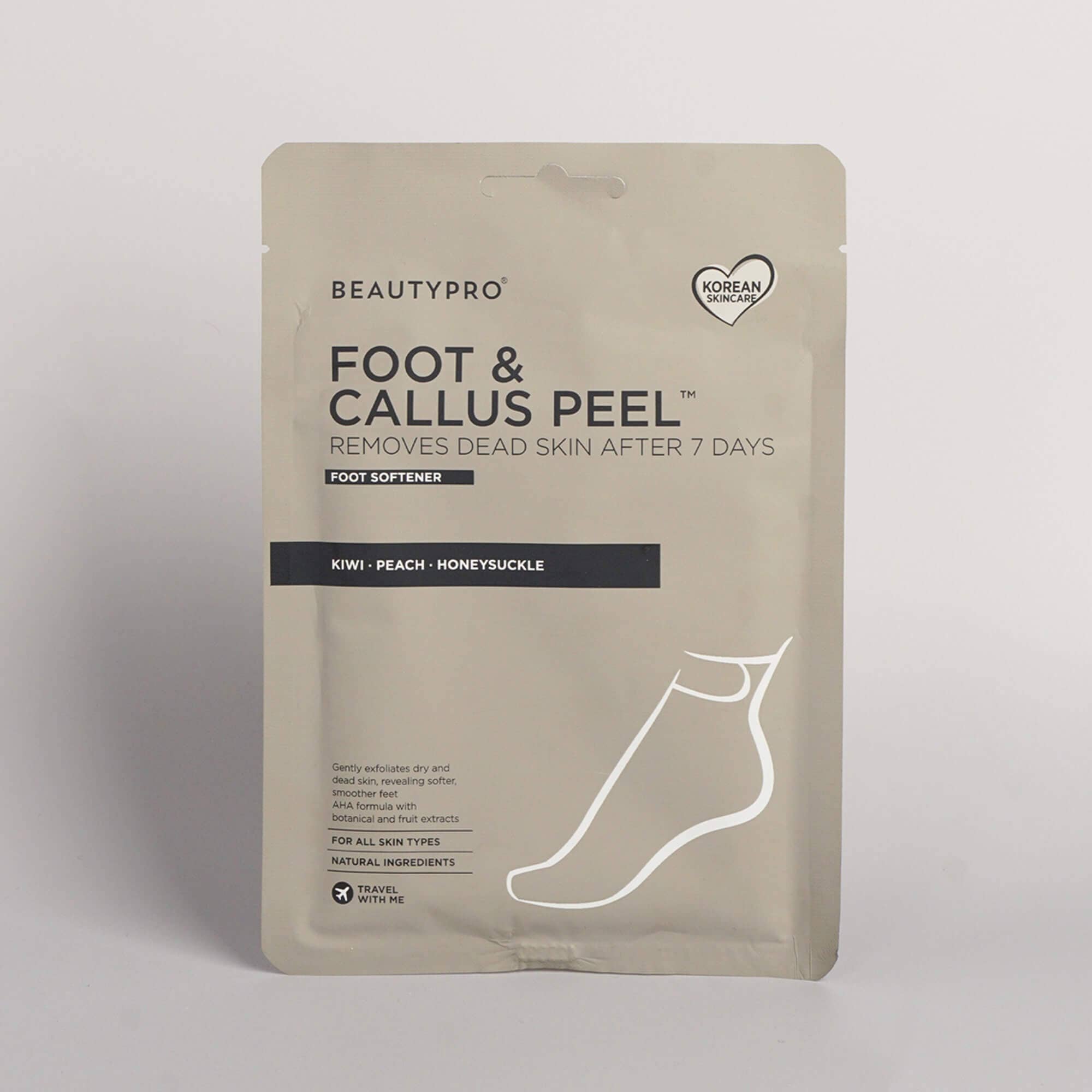 BEAUTYPRO – wholesale Foot mask – FOOT & CALLUS PEEL with over 16 Botanical & Fruit extracts1