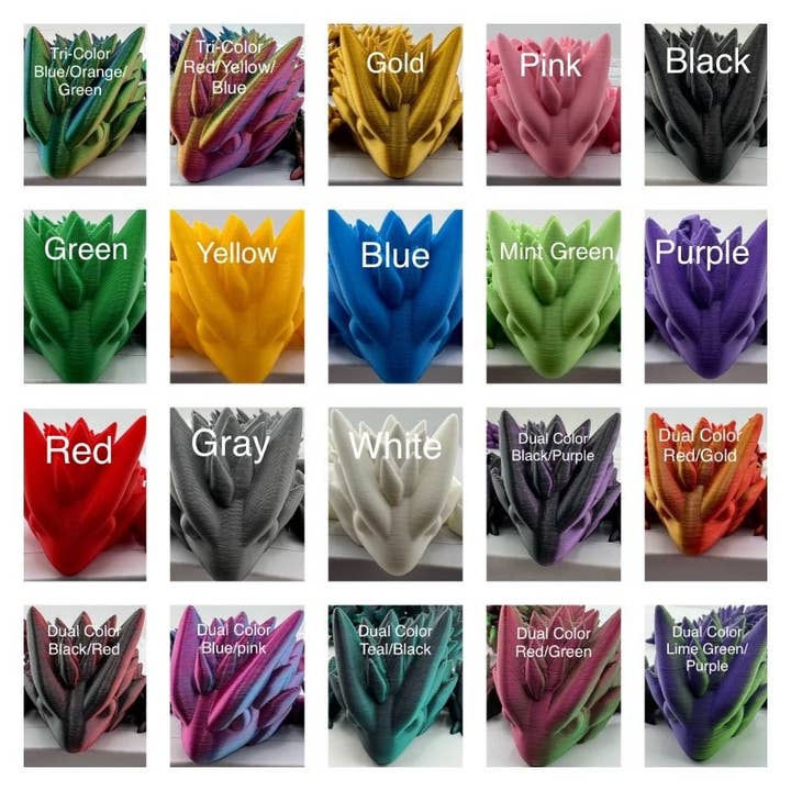 Acworth Alchemist - Vente Fidget/jouet anti-stress – enfant - Jouet Anti-Stress Dinosaure - Dinosaure Articulé - Dinosaure Imprimé en 3D - Jouet Sensoriel Anti-Stress4